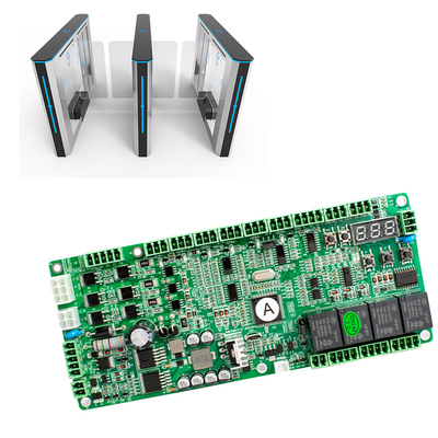 comprare Dispositivo di porta di velocità Voltaggio nominale DC24V Dispositivo HALL Supporto 6 coppie Sensori infrarossi fabbricazione online