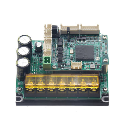 Servoazionamento con encoder incrementale e encoder assoluto 12V~48V, controller a doppio anello chiuso RS485, comunicazione CANopen, adatto per robot mobili AGV.