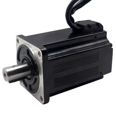 80mm 48V 750W AGV Robot Servo Motor Con Freno y Encoder